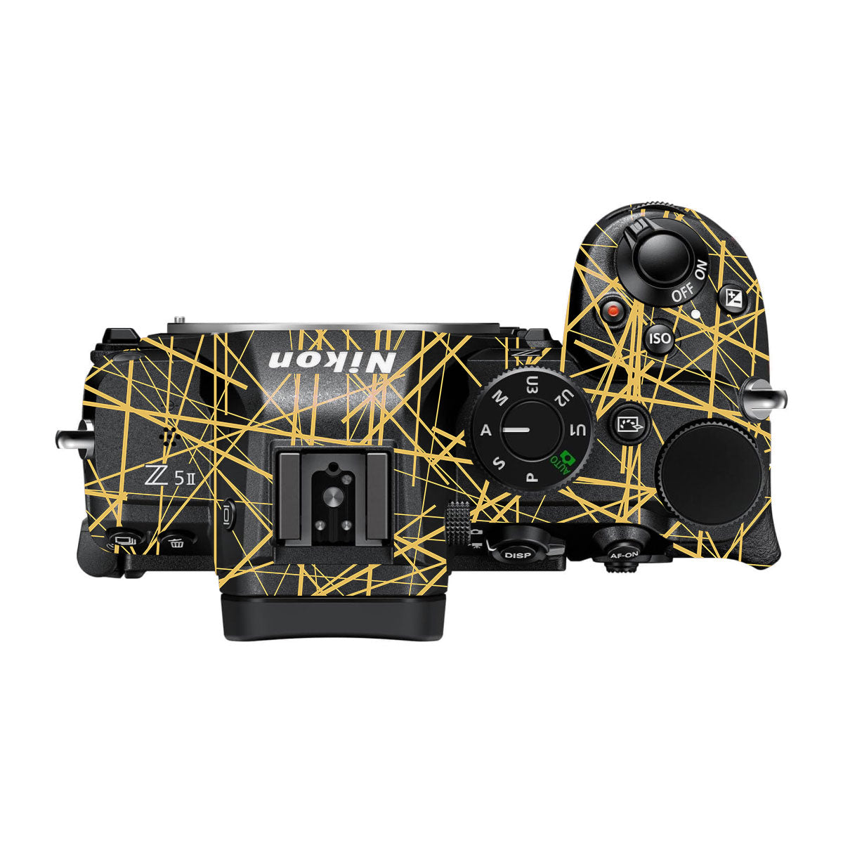 Textured Golden Web Nikon Z5 II Camera Skin