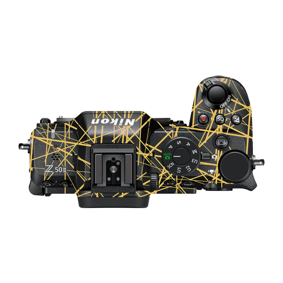 Textured Golden Web Nikon Z50 II Camera Skin