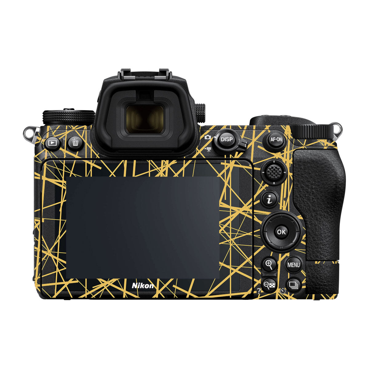 Textured Golden Web Nikon Z7 Camera Skin