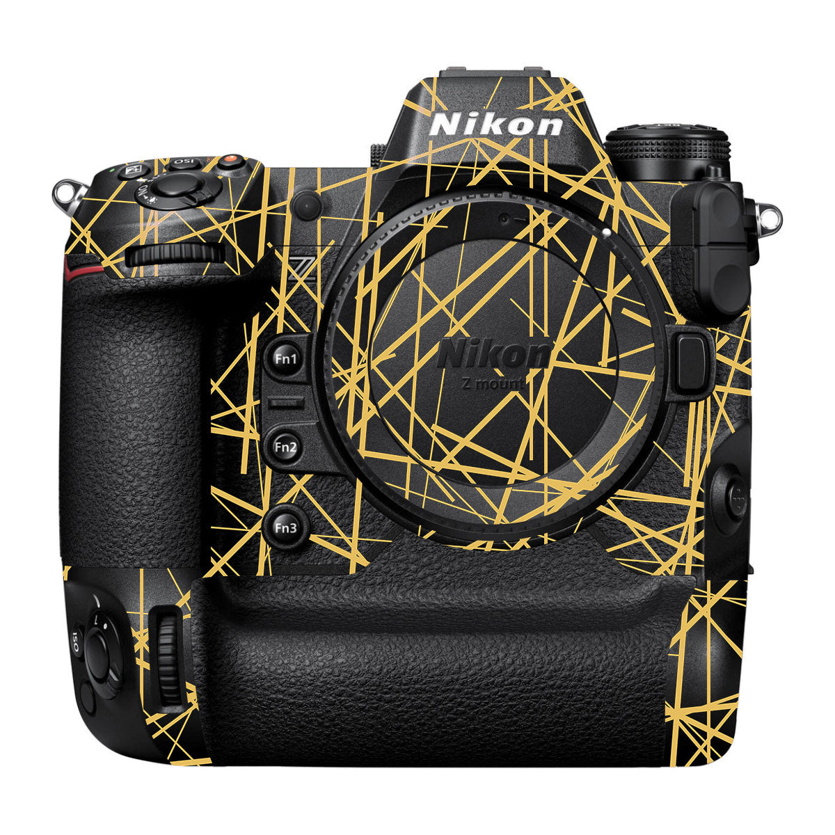 Textured Golden Web Nikon Z9 Camera Skin