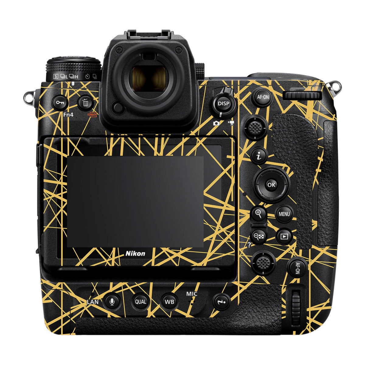 Textured Golden Web Nikon Z9 Camera Skin