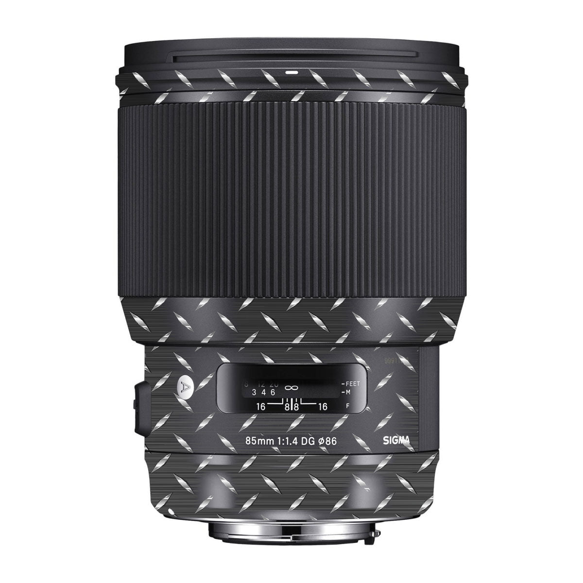 Textured Graphite Tread Sigma 85mm F/1.4 DG HSM Canon Camera Lens Skin