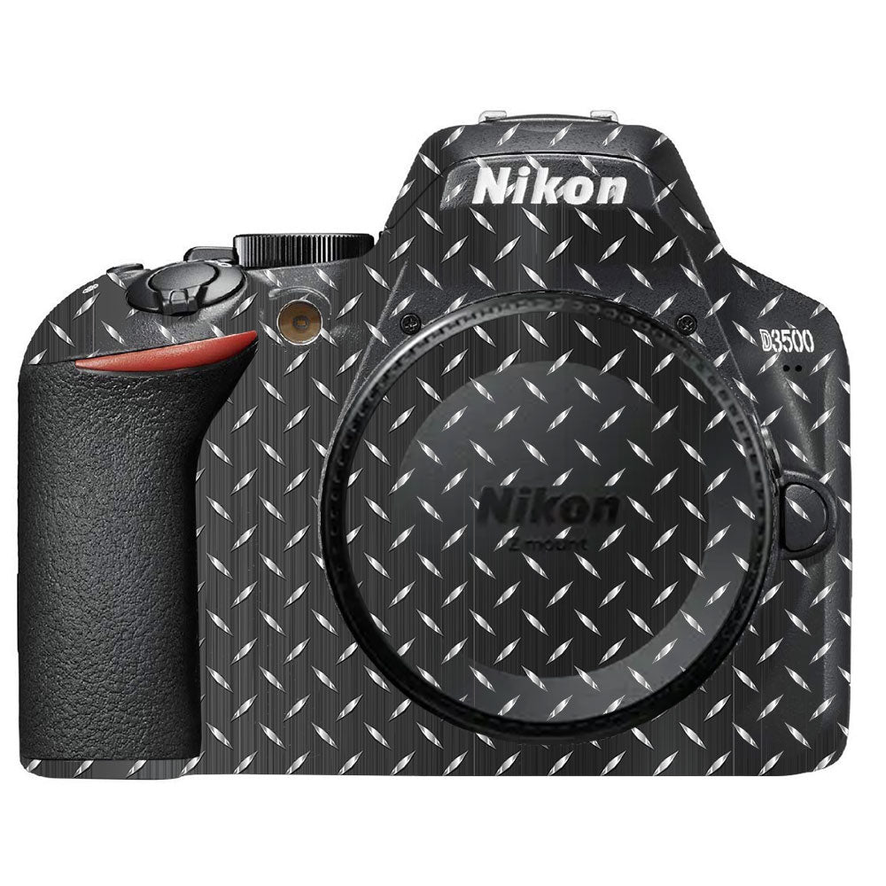 Textured Graphite Tread Nikon D3500 Camera Skin