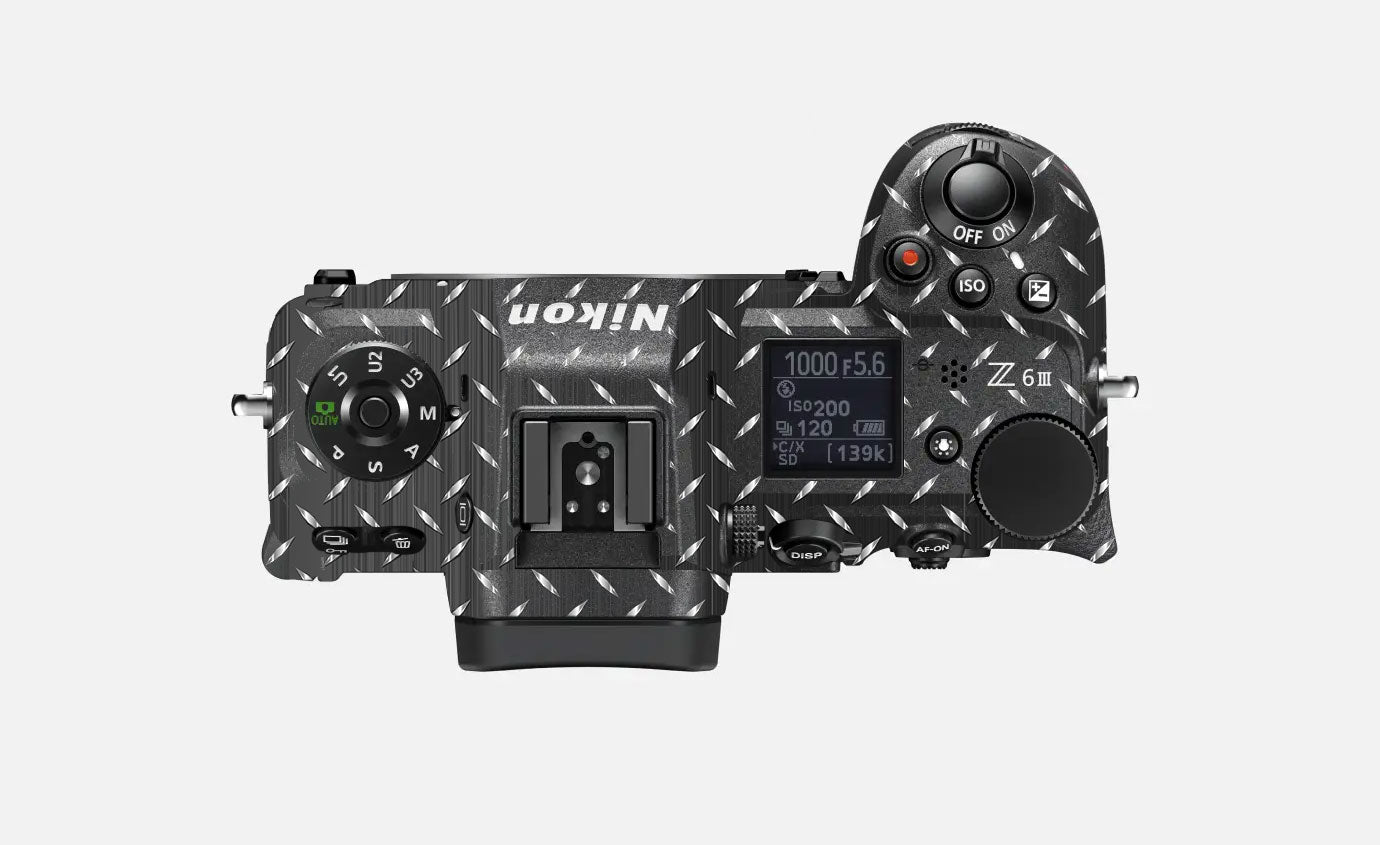 Textured Graphite Tread Nikon Z6 III Camera Skin