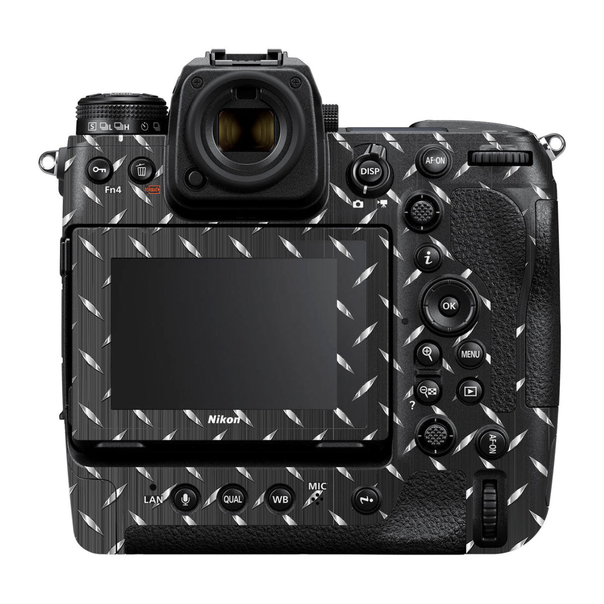 Textured Graphite Tread Nikon Z9 Camera Skin