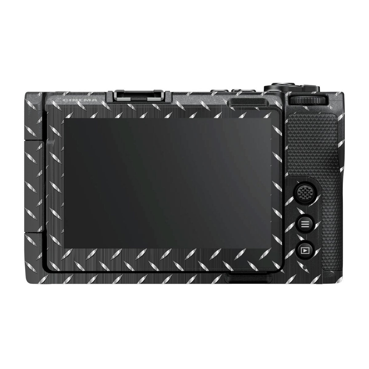 Textured Graphite Tread Nikon ZR Camera Skin