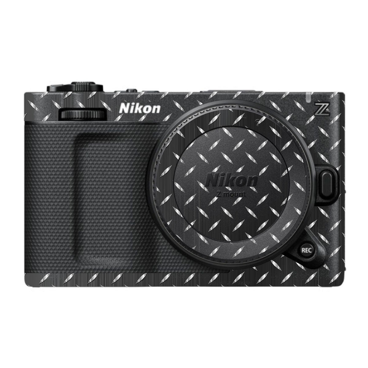 Textured Graphite Tread Nikon ZR Camera Skin