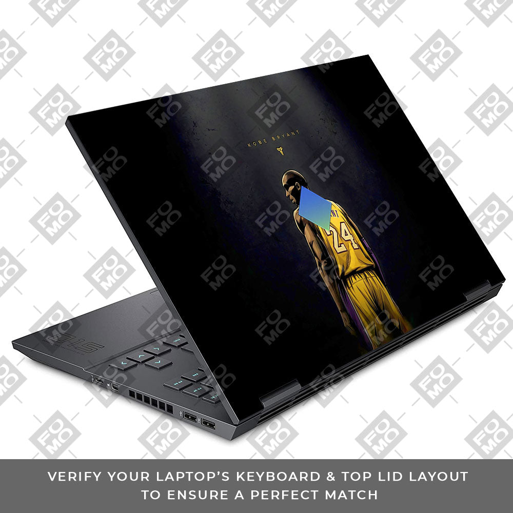 Mamba Legacy HP Omen 15 3D Laptop Skin