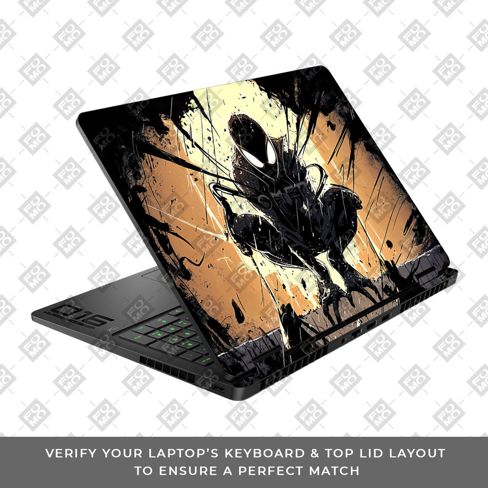 Shadow Spiderman HP Omen Gaming 16 2025, 2026 3D Laptop Skin