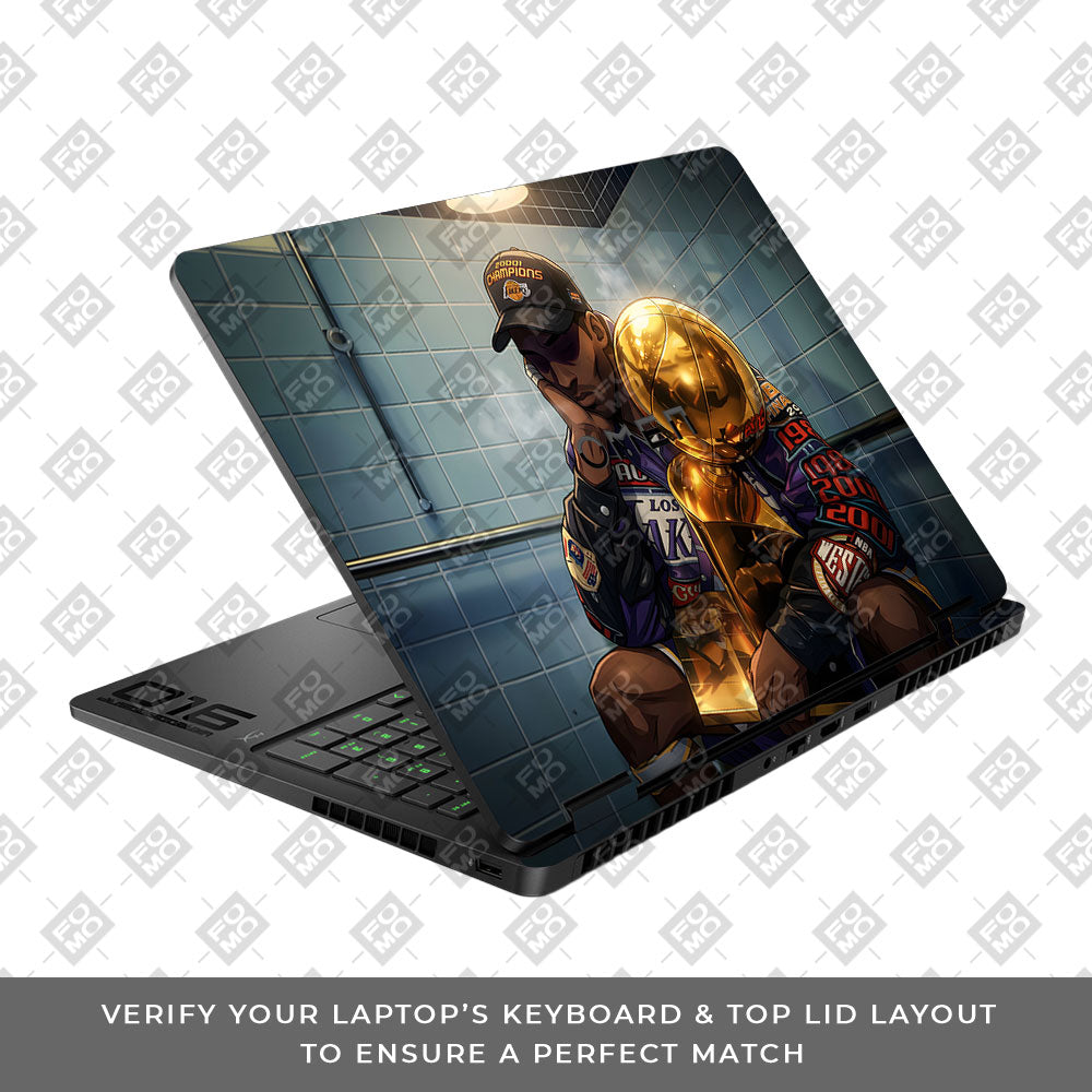 Kobe Trophy HP Omen Gaming 16 2025, 2026 3D Laptop Skin