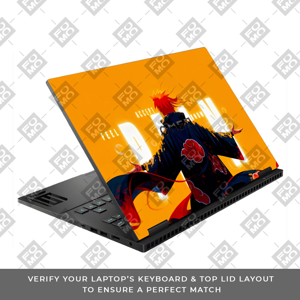 Pain Six Paths HP Omen Gaming 16 3D Laptop Skin