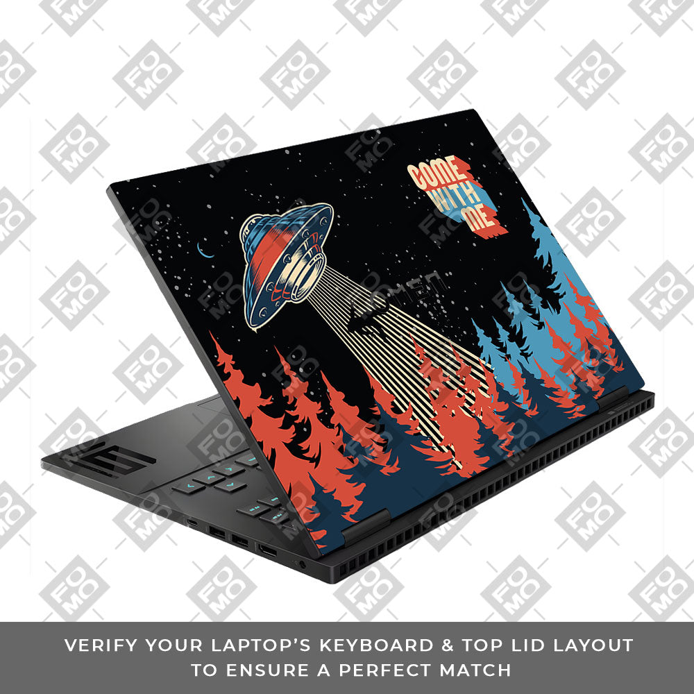 Come with Me HP Omen Gaming 16 3D Laptop Skin