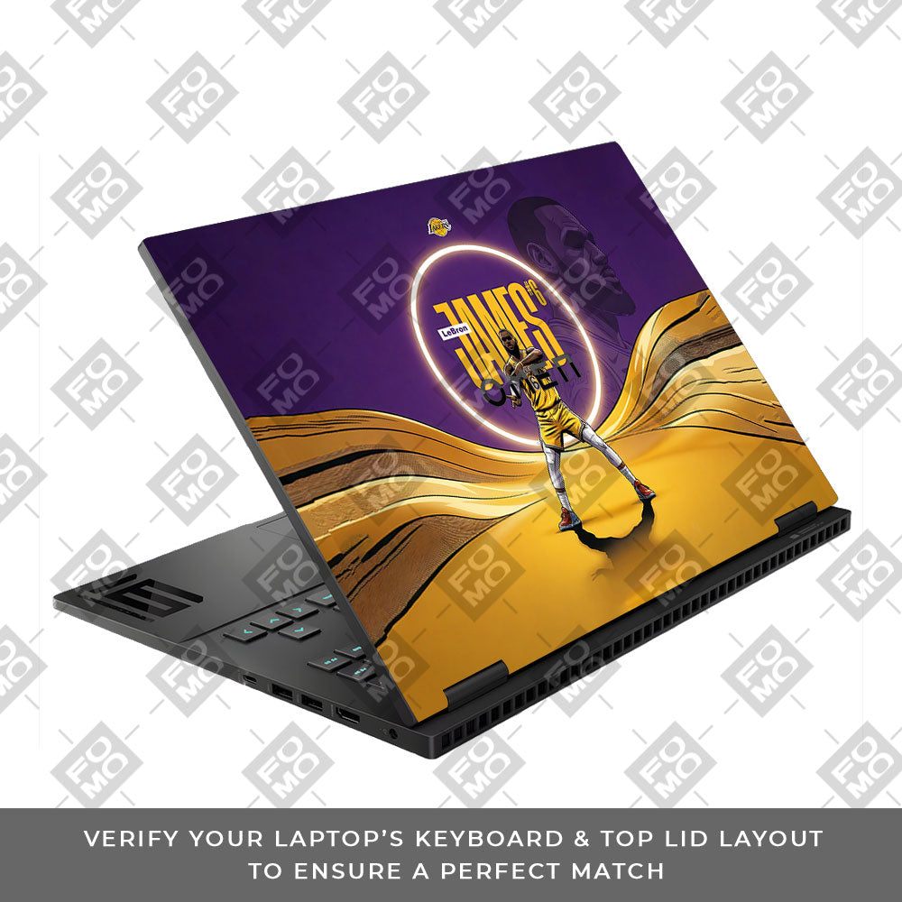 LeBron Legacy HP Omen Gaming 16 3D Laptop Skin