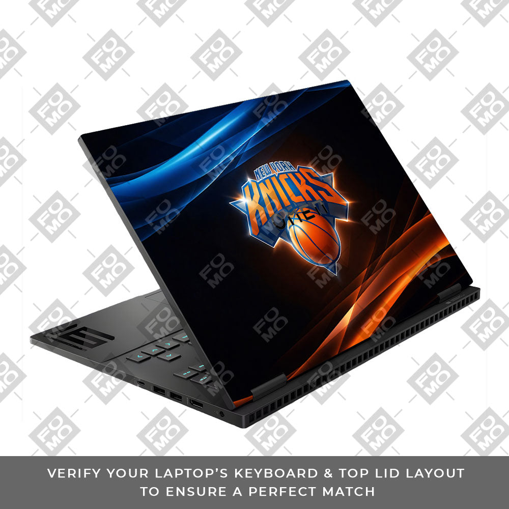 Knicks Glow HP Omen Gaming 16 3D Laptop Skin