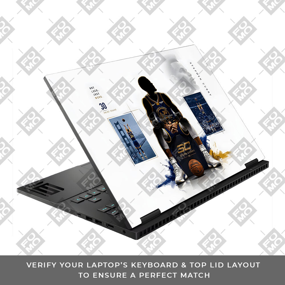 Curry 30 HP Omen Gaming 16 3D Laptop Skin