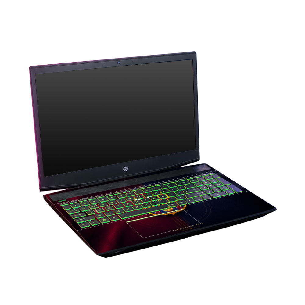 Catalan Pride Barcelona Legacy HP Pavilion Gaming 15 CX Series 3D Laptop Skin