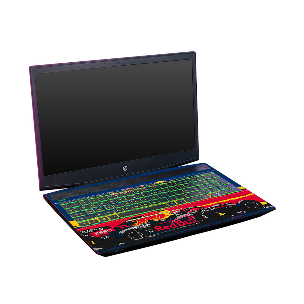 Red Bull Racing Formula One Team HP Pavilion Gaming 15 CX Series 3D Laptop Skin
