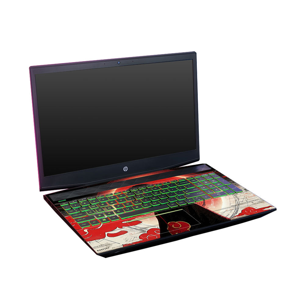 Itachi Uchiha Mark of the Akatsuki HP Pavilion Gaming 15 CX Series 3D Laptop Skin