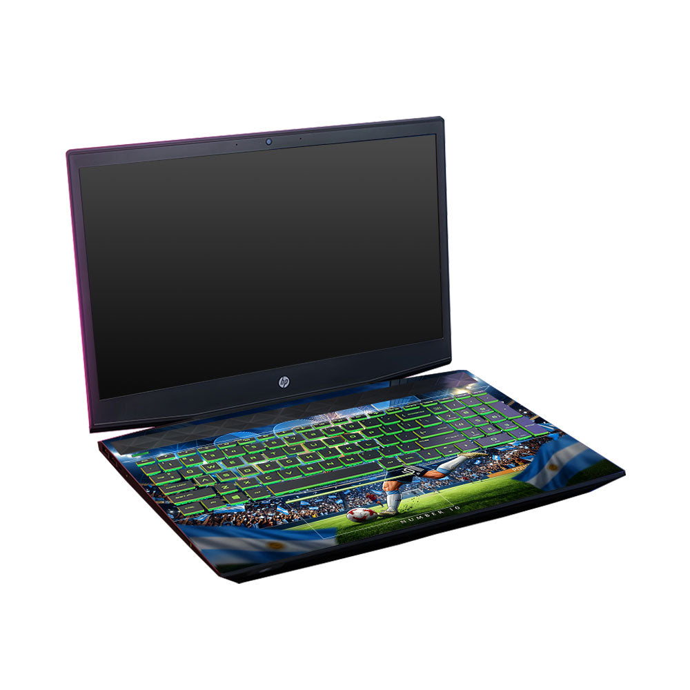 Messi World Champ Energy HP Pavilion Gaming 15 CX Series 3D Laptop Skin