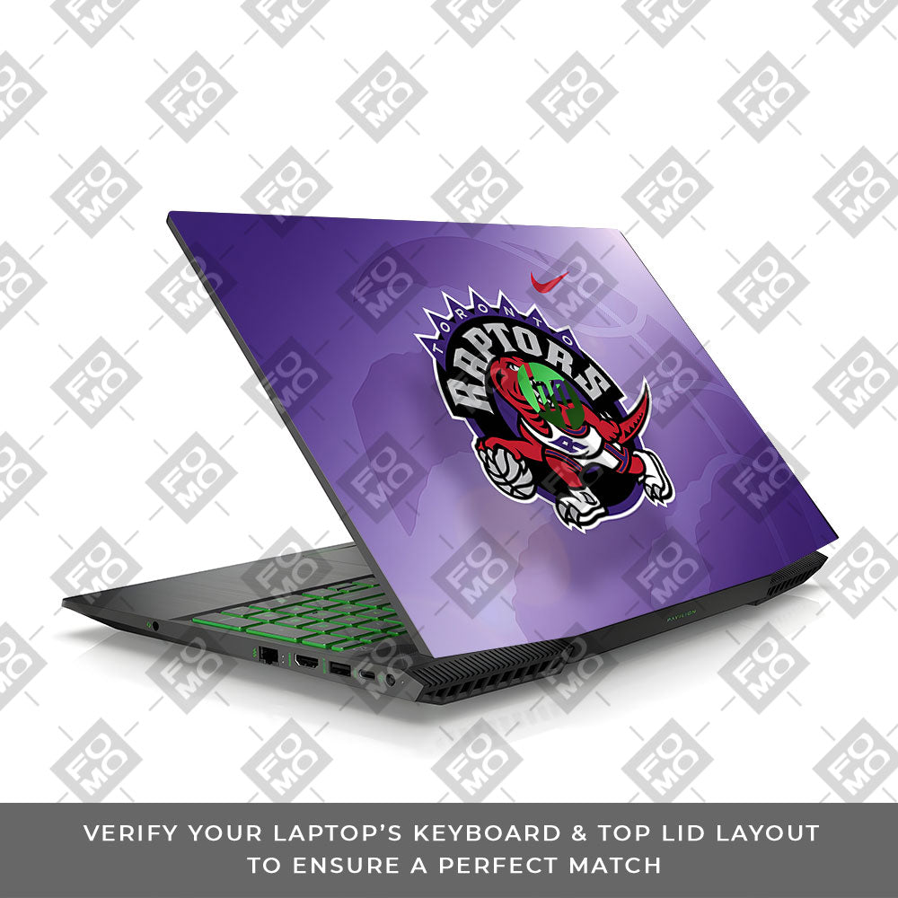 Raptors Pride HP Pavilion Gaming 15 CX Series 3D Laptop Skin