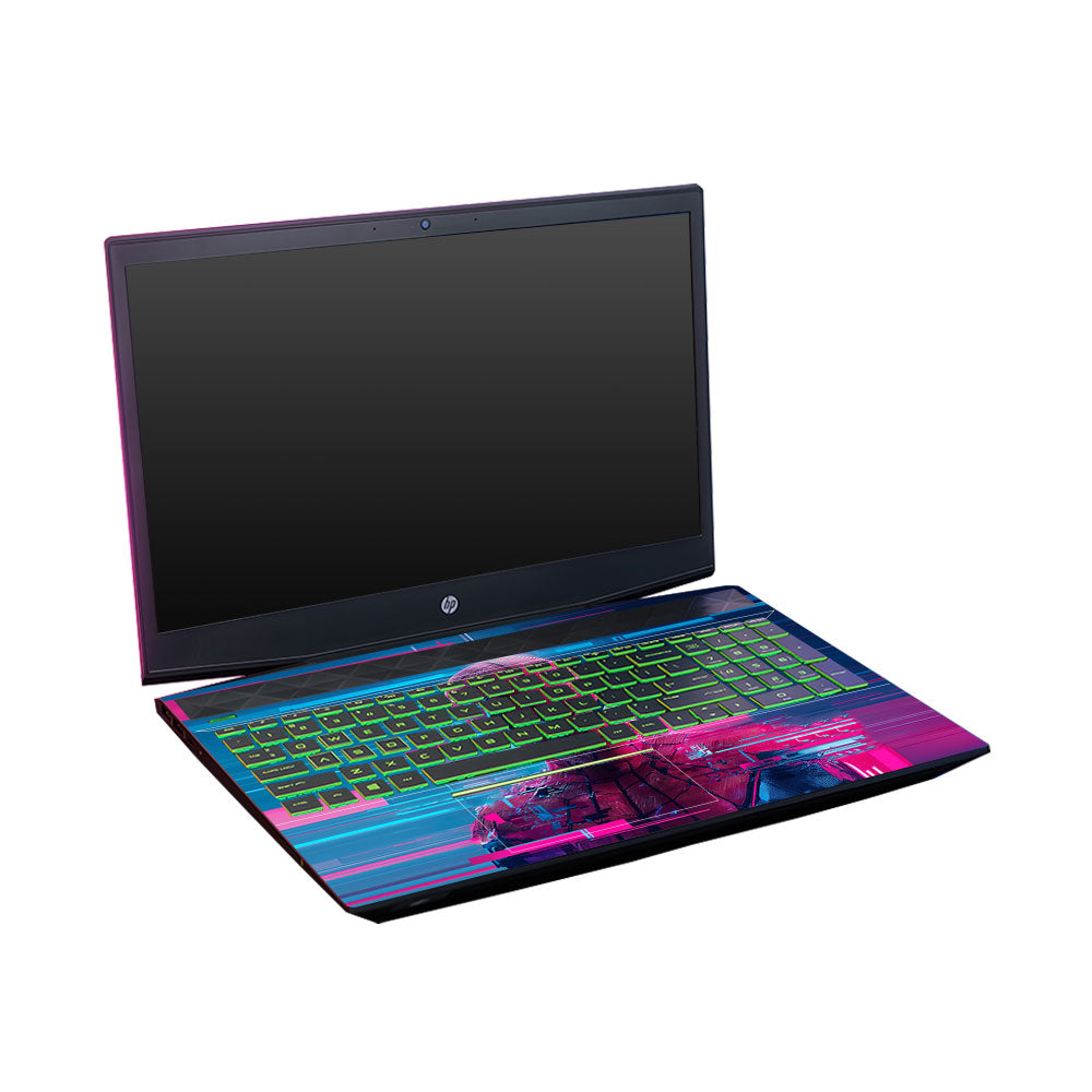 Glitch Spider HP Pavilion Gaming 15 CX Series 3D Laptop Skin