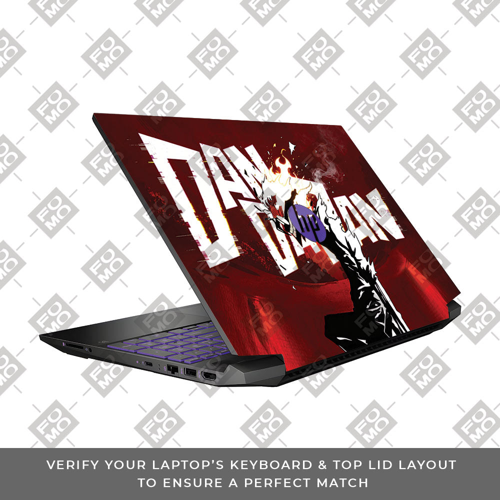 Dandadan Ignition HP Pavilion Gaming 15 EC Series 3D Laptop Skin