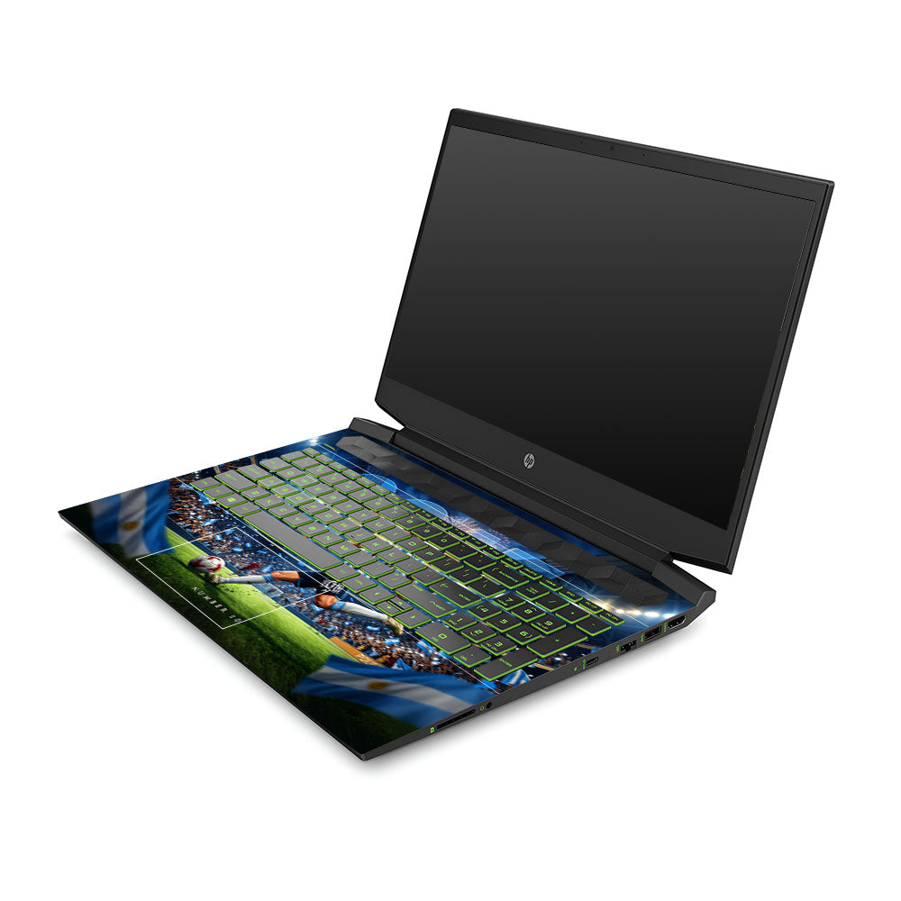 Messi World Champ Energy HP Pavilion Gaming 15 EC Series 3D Laptop Skin