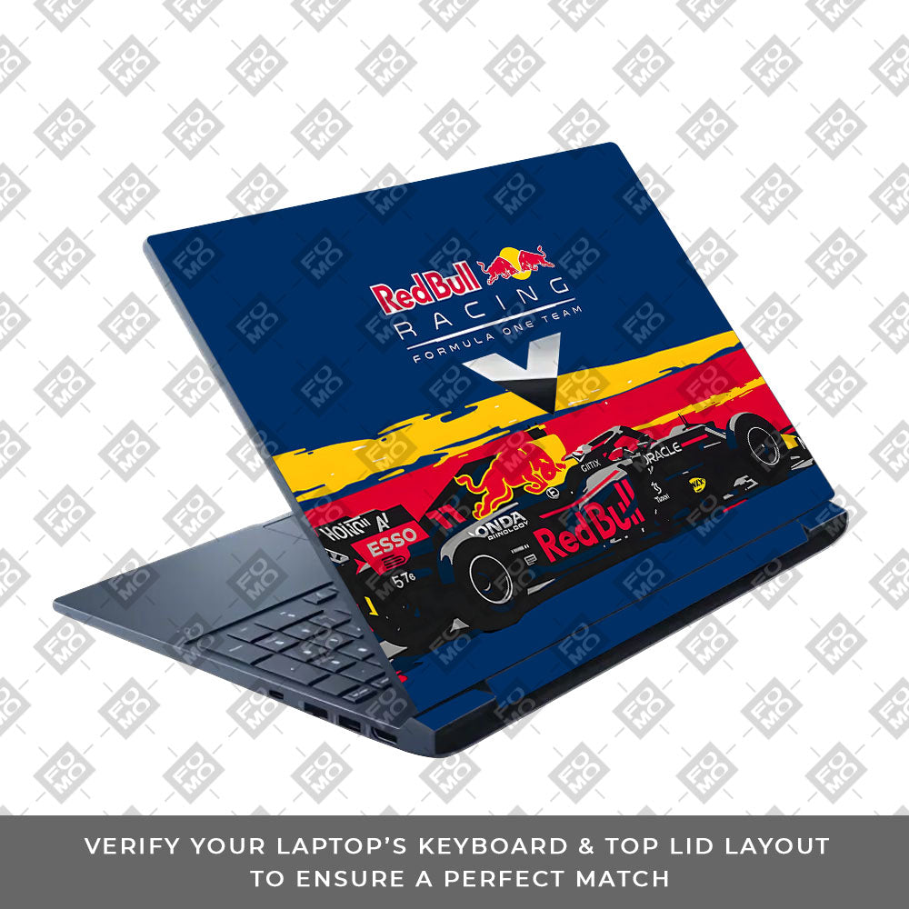Red Bull Racing Formula One Team HP Victus 3D Laptop Skin