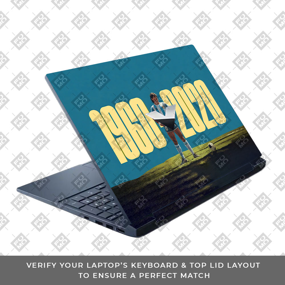 GOAT Era 1960 - 2020 HP Victus 3D Laptop Skin