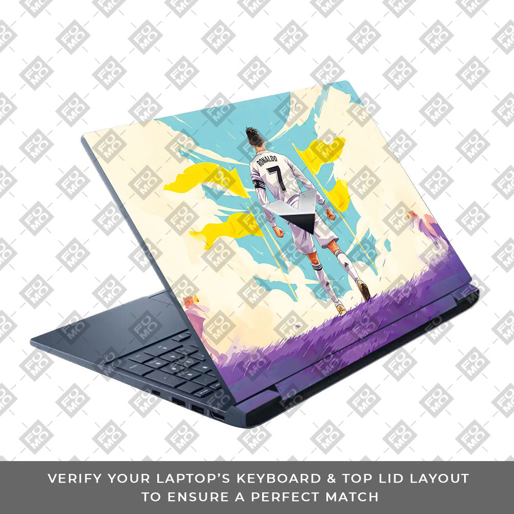 Ronaldo Final Boss HP Victus 3D Laptop Skin