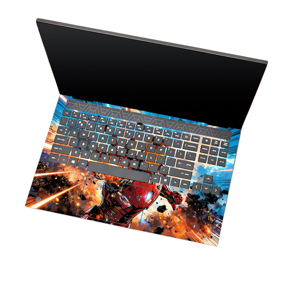 Iron Impact The Arc Reactor HP Omen 15 Laptop Skin