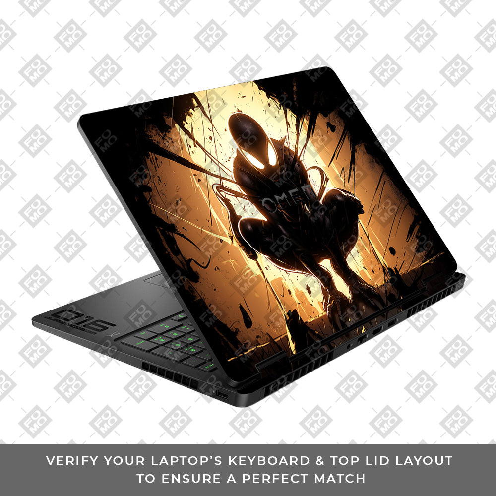 Shadow Spiderman HP Omen Gaming 16 2025, 2026 Laptop Skin