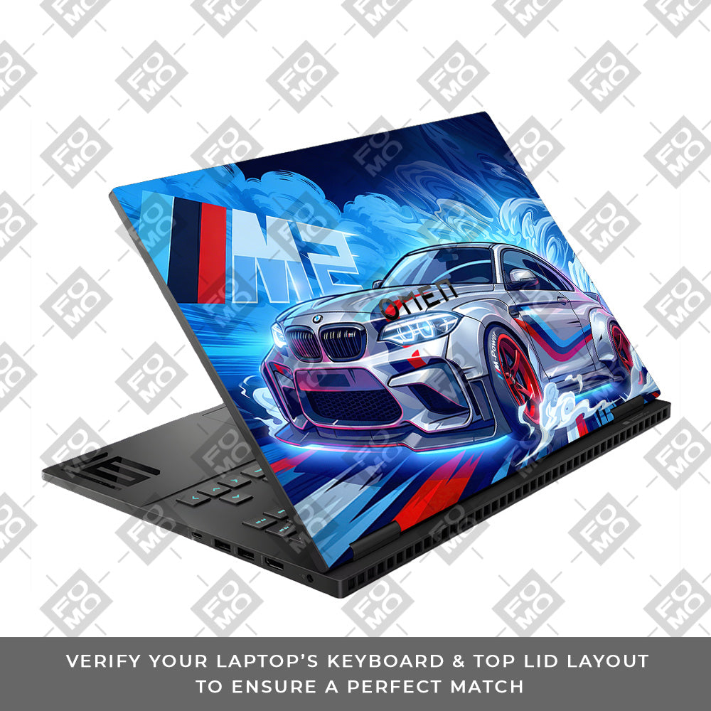 BMW M Performance HP Omen Gaming 16 Laptop Skin