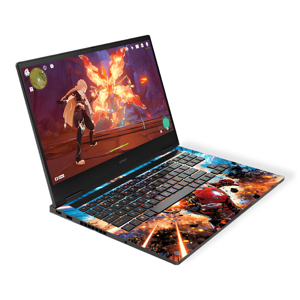 Iron Impact The Arc Reactor HP Omen Gaming 16 Laptop Skin