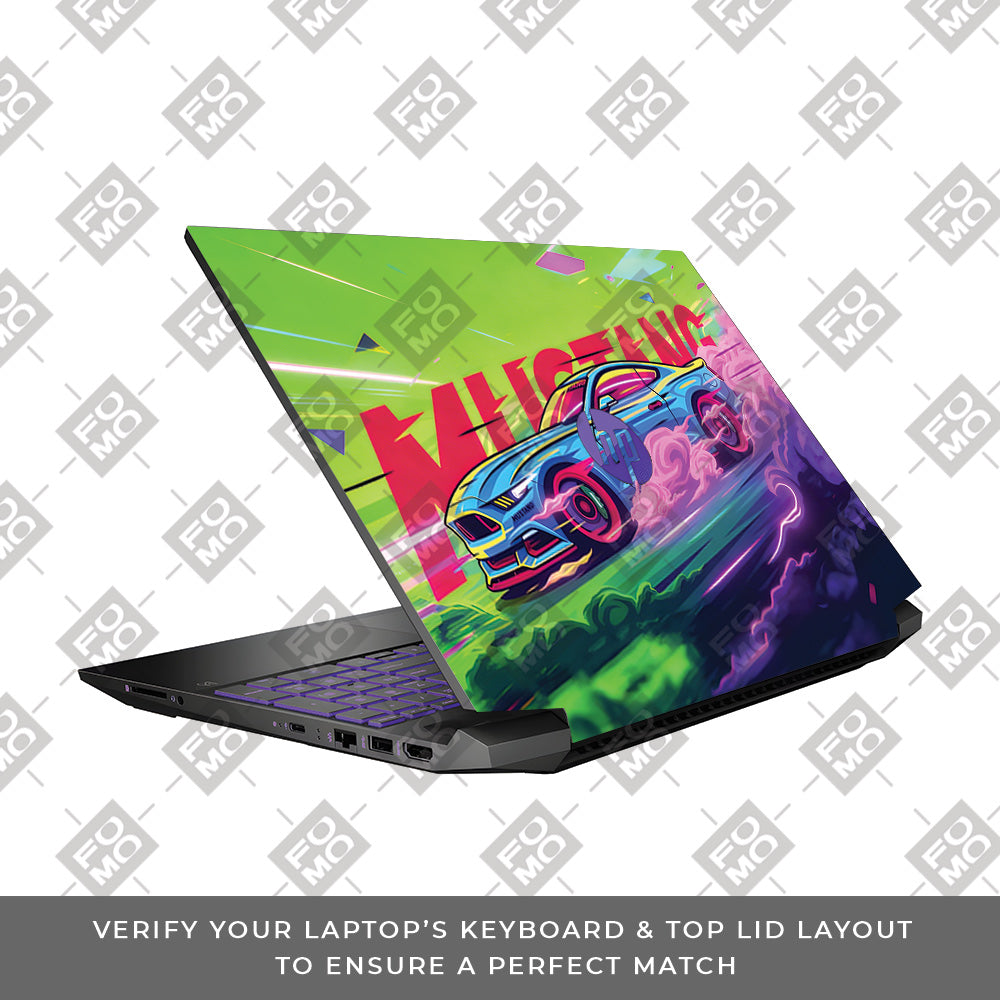 Ford Mustang Legacy HP Pavilion Gaming 15 EC Series Laptop Skin