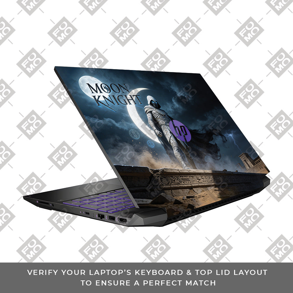 Moon Knight Lunar Vigil HP Pavilion Gaming 15 EC Series Laptop Skin