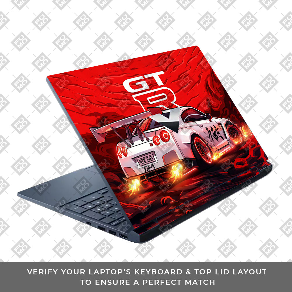 Nissan GTR Racing Edition HP Victus Laptop Skin