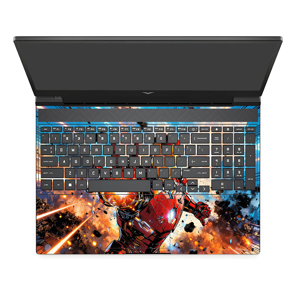 Iron Impact The Arc Reactor HP Victus Laptop Skin