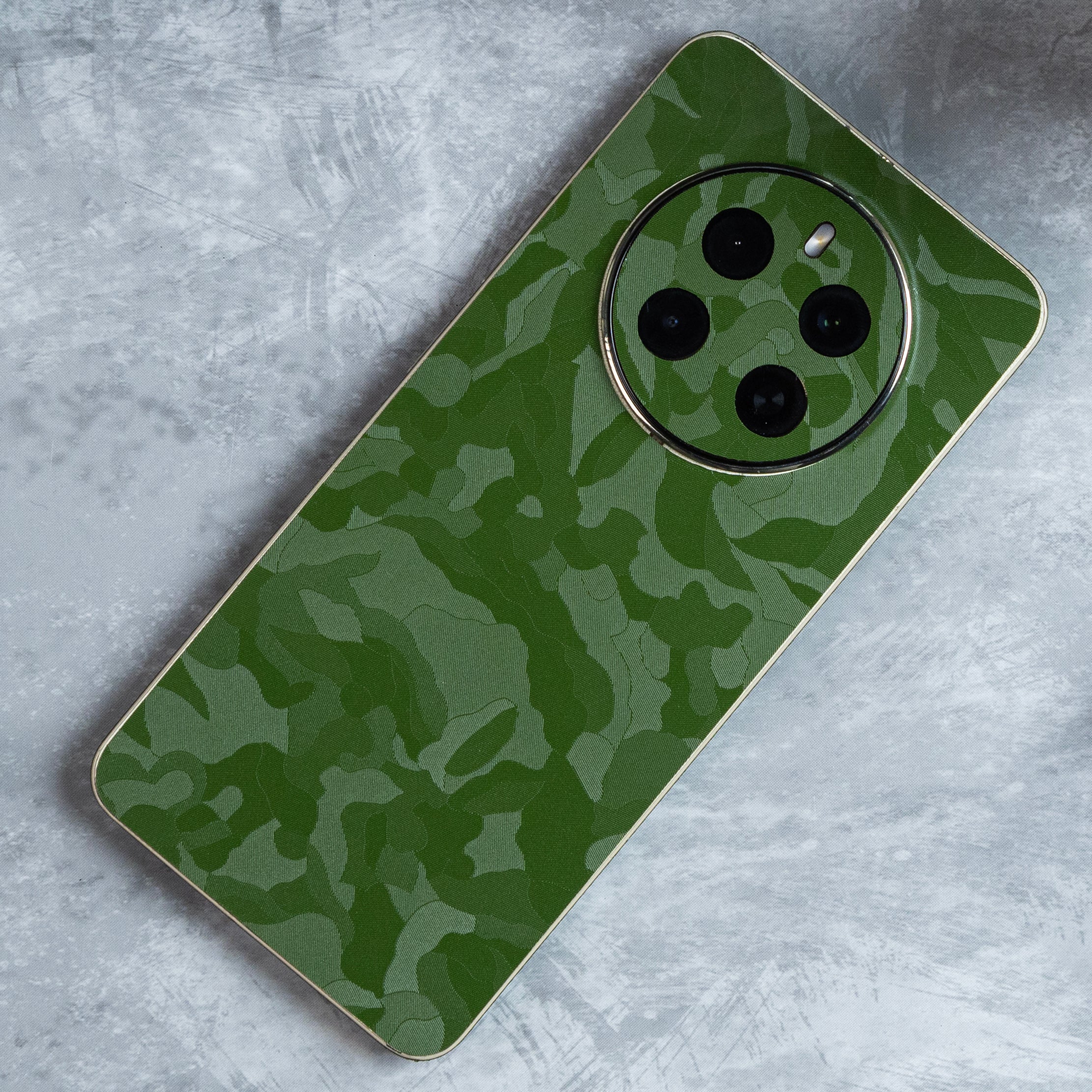 Green Camouflage Texture Mobile Skin