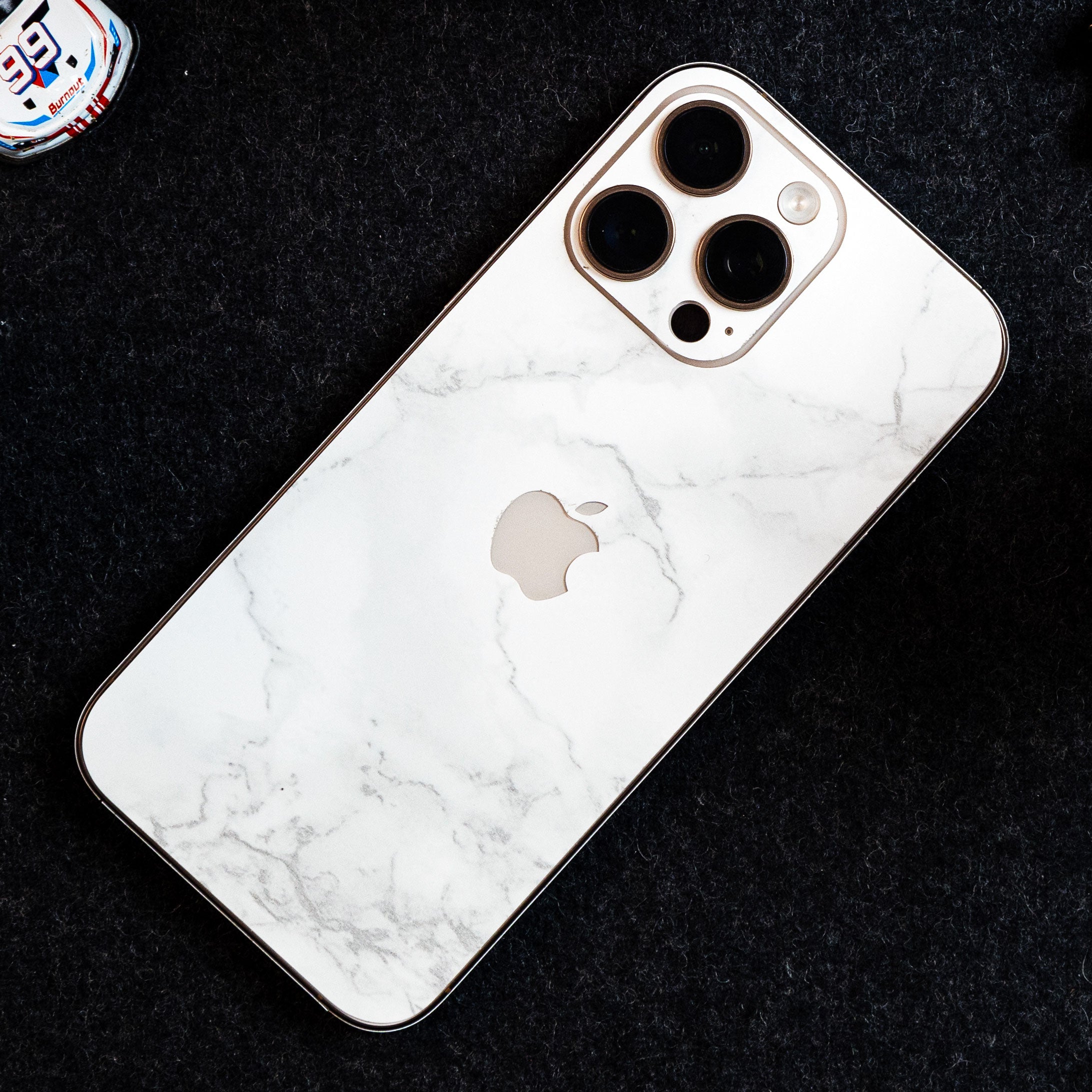 White Marble Texture Mobile Skin