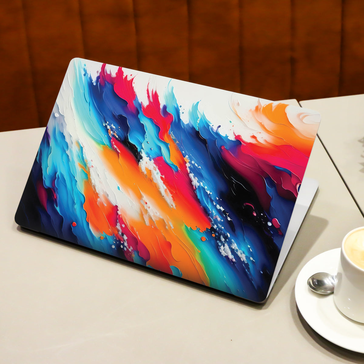 Colorful Clouds Abstract Laptop Skin
