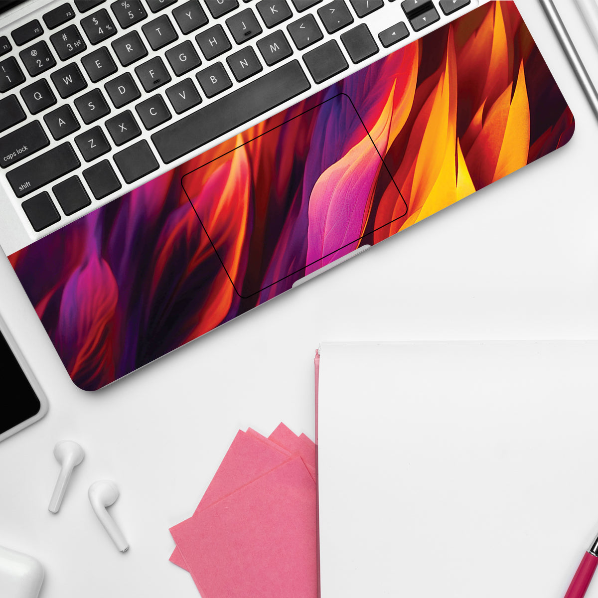 Evening Leaves Abstract Laptop Skin
