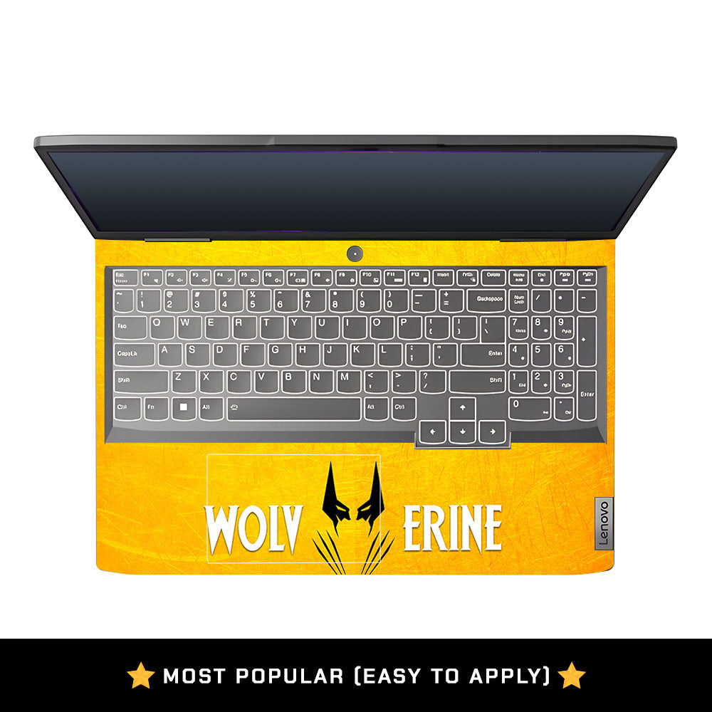 Yellow Claw Antihero Lenovo LOQ 2023 15IRH8, 15APH8 Laptop Skin