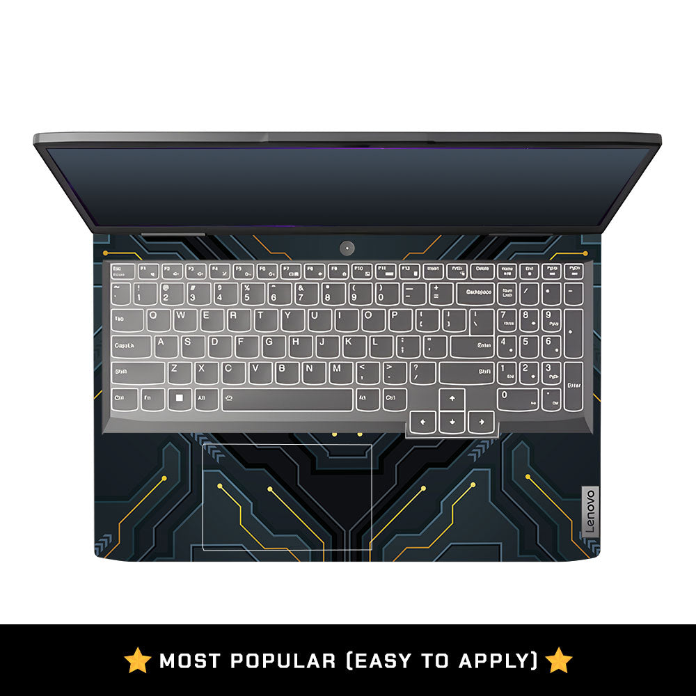 Futuristic Techno Lenovo LOQ 2023 15IRH8, 15APH8 Laptop Skin
