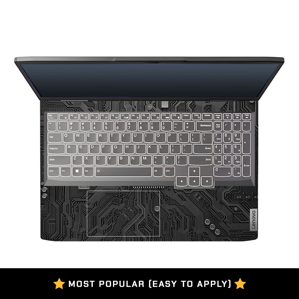 FOMO Circuit Dark Mode Lenovo LOQ 2023 15IRH8, 15APH8 Laptop Skin