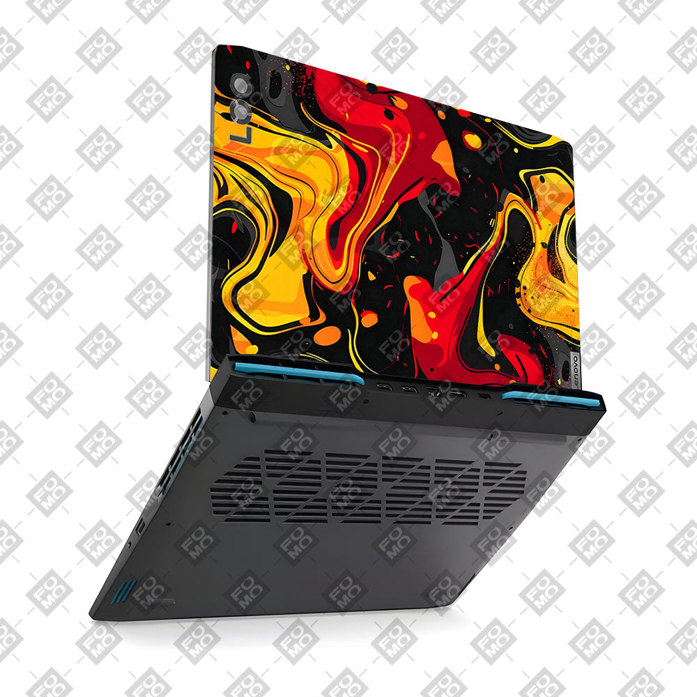 Lava Burst Lenovo LOQ 2023 15IRH8, 15APH8 Laptop Skin