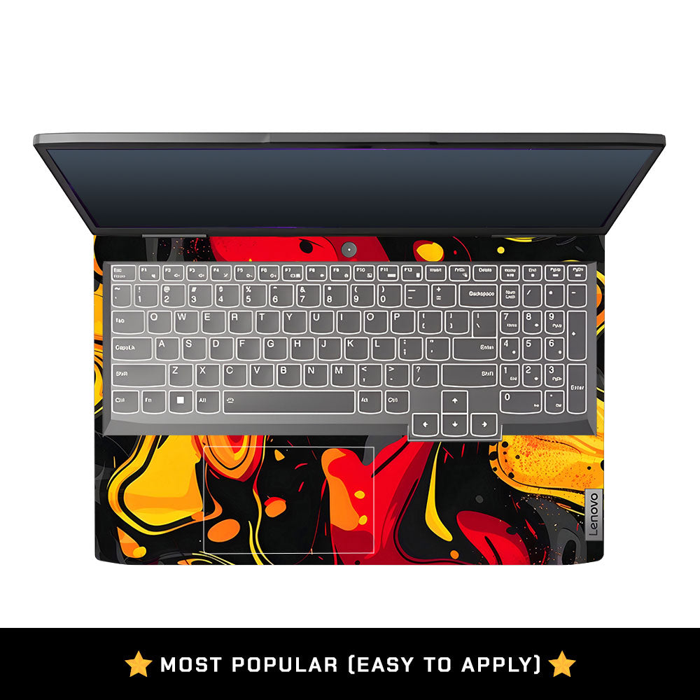 Lava Burst Lenovo LOQ 2023 15IRH8, 15APH8 Laptop Skin