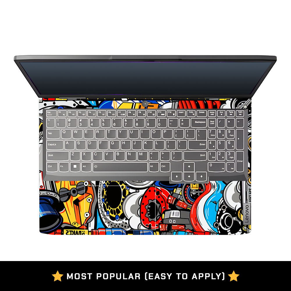 Mechanical Chaos Lenovo LOQ 2023 15IRH8, 15APH8 Laptop Skin