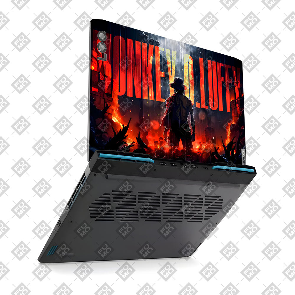 Monkey D. Luffy Blazing Red Lenovo LOQ 2023 15IRH8, 15APH8 Laptop Skin