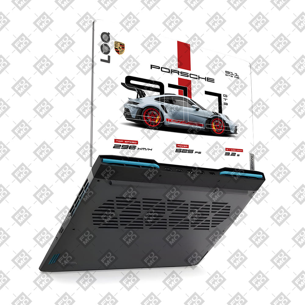 Track Racing Machine Lenovo LOQ 2023 15IRH8, 15APH8 Laptop Skin